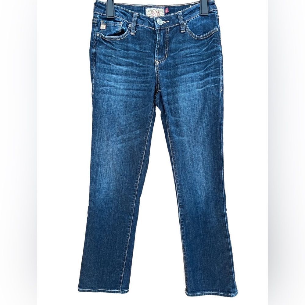 DEARΒ John Denim Playback Comfort Straight, Gotham darkβwash, sizeβ26P.